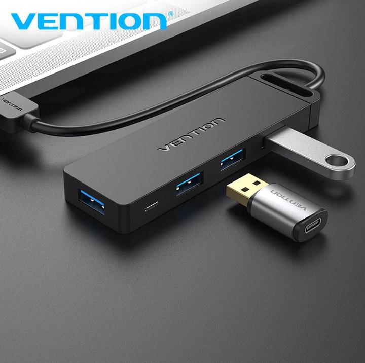 Actual product image Vention 4-Port USB 3.0 Hub 0.15 Meter (4 ports)