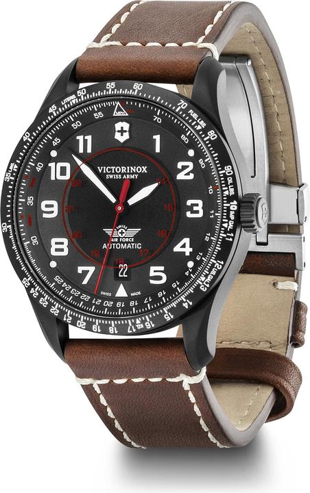 Actual product image Victorinox Airboss Mechanical (Analogue wristwatch, Pilot watch, Swiss made, 42 mm)