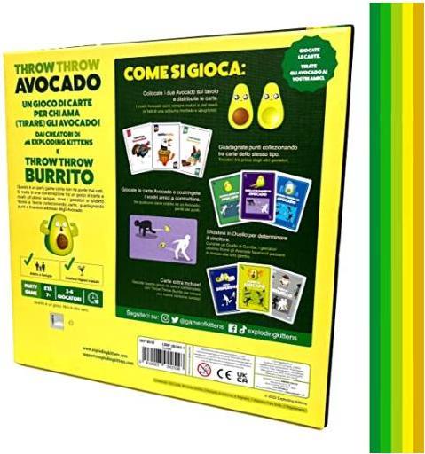 Productafbeelding Asmodée 8626 - ASMODEE - Gooitouw Avocado (Engels)