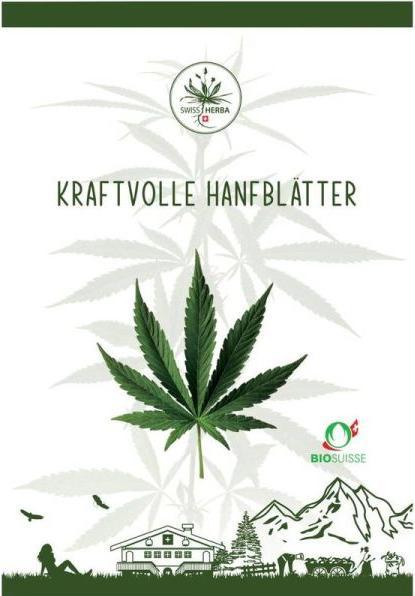 Actual product image Herba Bio Suisse Relaxation & Calming Hemp flower and hemp leaf tea (30 g)