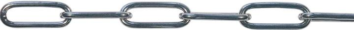 Actual product image Pösamo Welding chain Psamo 4 mm galvanised steel, form C, long link by the metre (0.04 m)