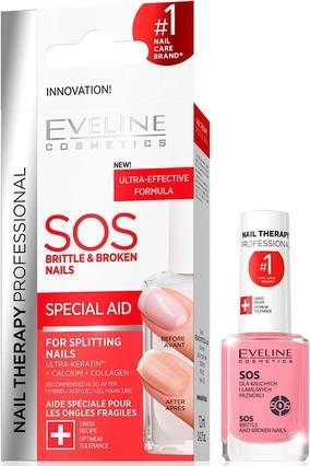 Eveline Cosmetics - Sos Brittle & Broken Nails Multivitamin Conditioner - Multivitamin Conditioner (12 ml)