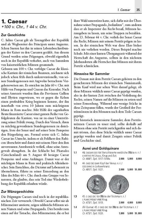 Produktbild Die Münzen der römischen Kaiserzeit (Deutsch, Claudine Walther, Ursula Kampmann, 2022)