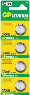 Actual product image GP Batteries Lithium CR2016 (4 pcs., CR2016, 90 mAh)