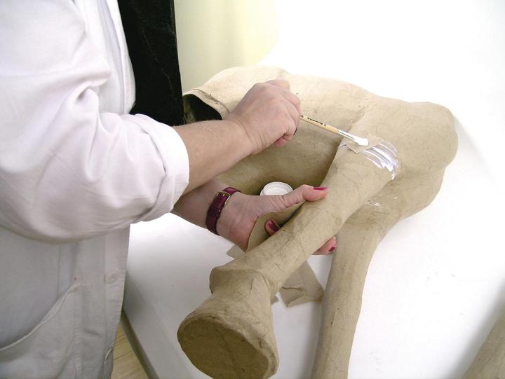 Actual product image Décopatch Cardboard figures 160 x 80 x 35 cm Giraffe XXL