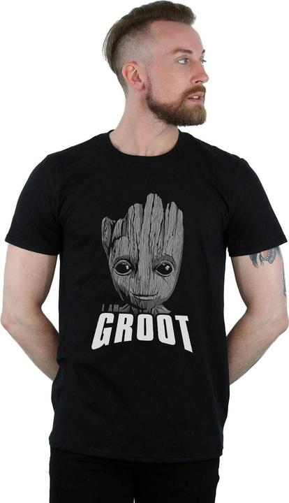 Produktbild Guardians Of The Galaxy Groot Face TShirt (XL)