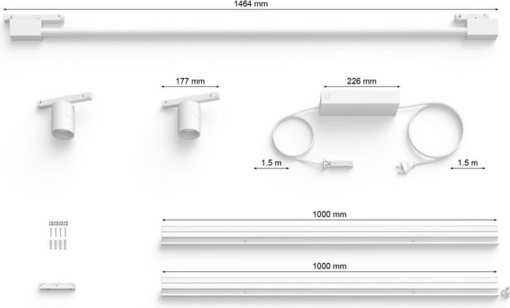 Actual product image Philips Hue Perifo Basis Set (3620 lm)