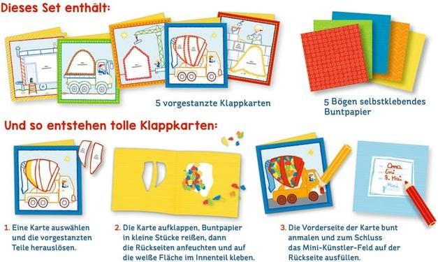 Produktbild Mein erstes Bastelset - Schnipsel-Kunst (Deutsch, Hartmut Bieber, 2023)
