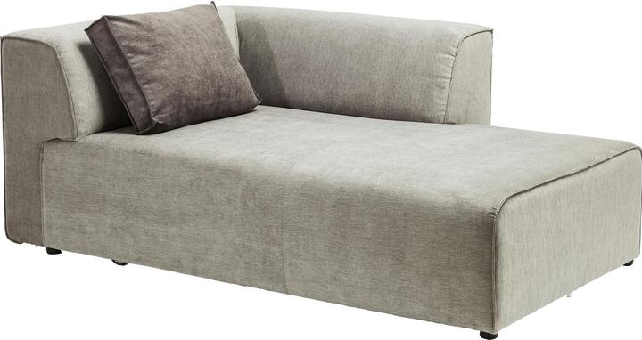 Actual product image Kare Design Ottoman Infinity Grey Right (Chaise longue)