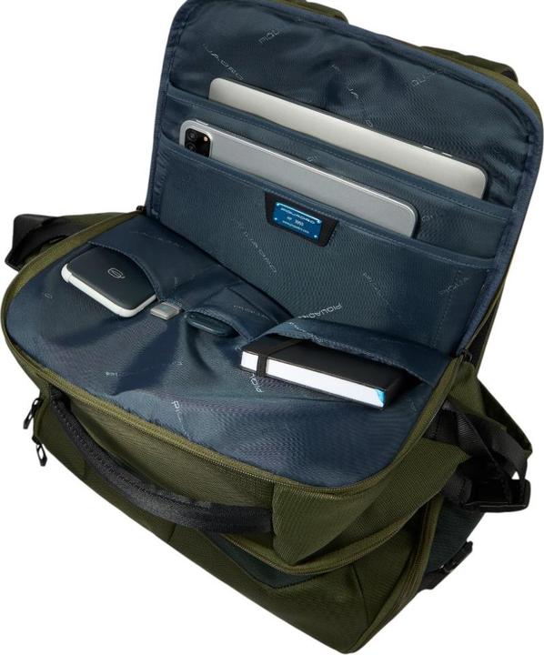 Immagine prodotto Piquadro Reise-Laptop-Rucksack 15,6" aus recyceltem Stoff (36 l)
