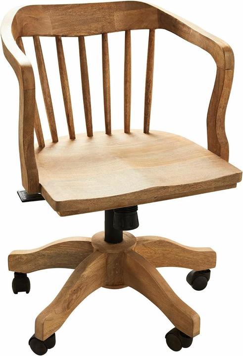 Actual product image Loberon Desk chair Kerava brown