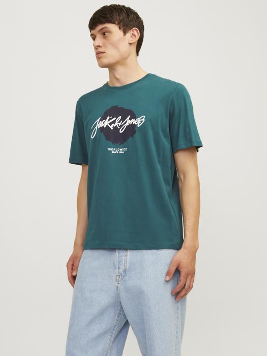 Immagine prodotto Jack & Jones Maglietta con logo a girocollo (XS)