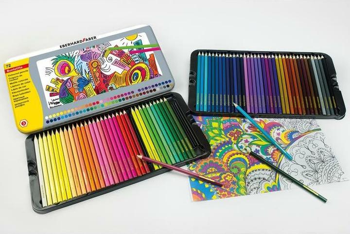 Immagine prodotto EberhardFaber Pastelli esagonali (Multicolore, 72 x)