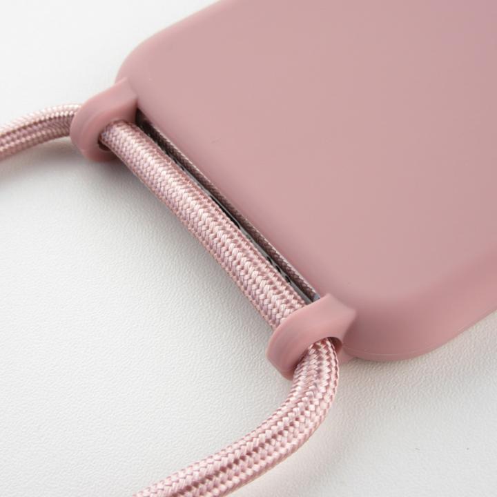 Actual product image PhoneLook Cover silicone mat with rope pale- (Apple iPhone 11 Pro)