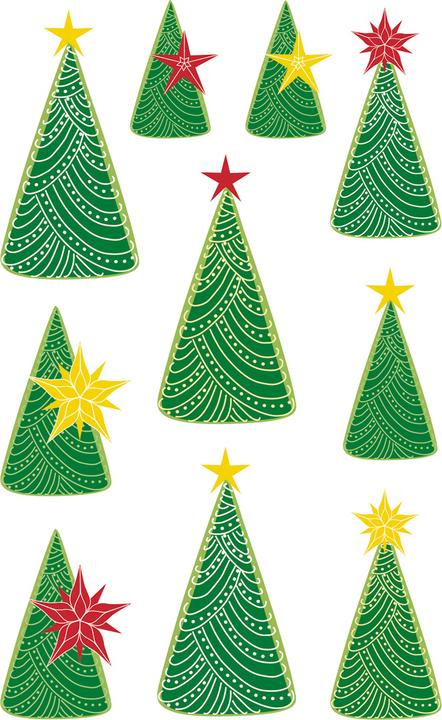 Actual product image Z-Design Christmas stickers