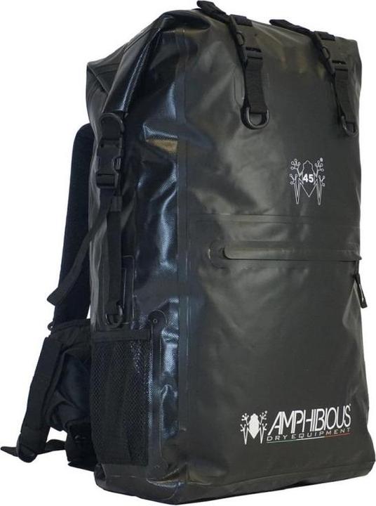 Amphibious WATERPROOF BACKPACK OVERLAND 45L BLACK P/N: ZSF-1045.01 (45 l)