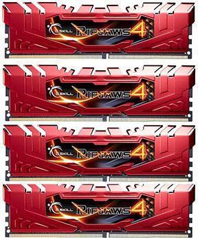 Produktbild G.Skill Ripjaws 4 (4 x 8GB, 2666 MHz, DDR4-RAM, DIMM)