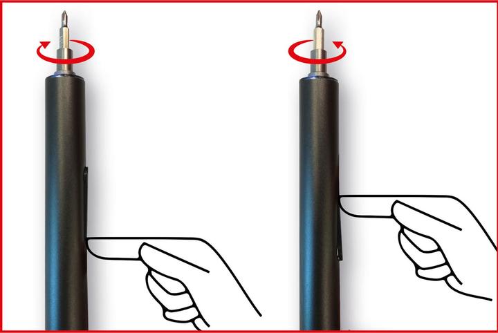 Actual product image KS Tools Werkzeuge-Maschinen GmbH Precision Mechanics USB Battery Screwdriver (500.7195)