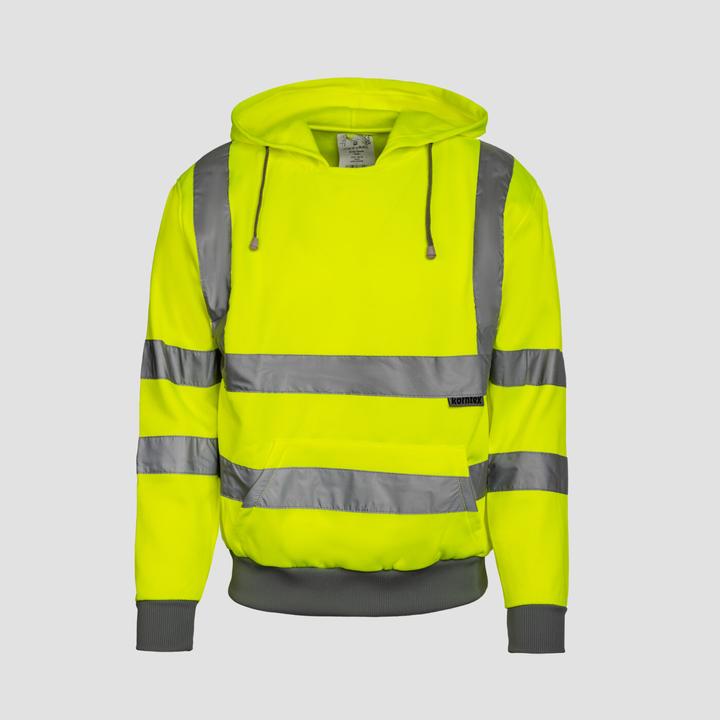 Actual product image Korntex Hi-Vis Hoodie (M)