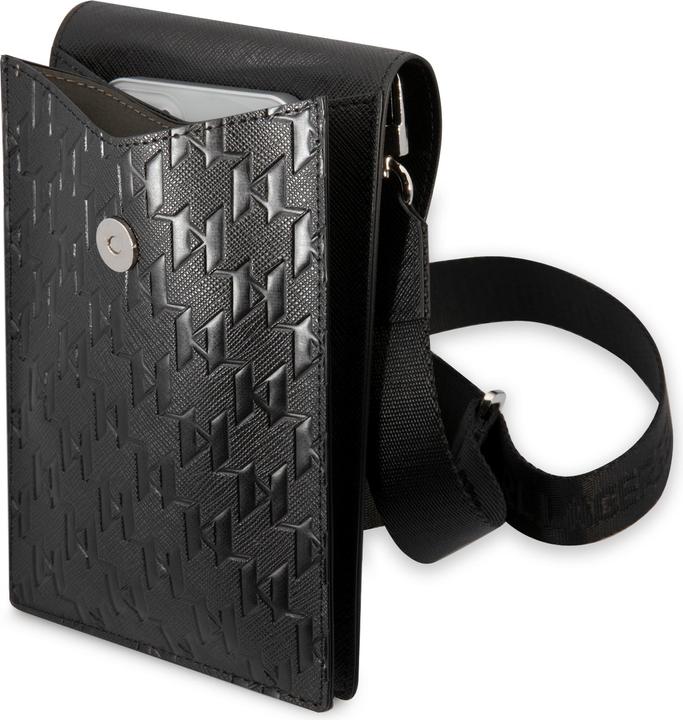 Image du produit Karl Lagerfeld Sac à main KLWBSAMSMK noir/black Monogram Plate (Apple iPhone 4)