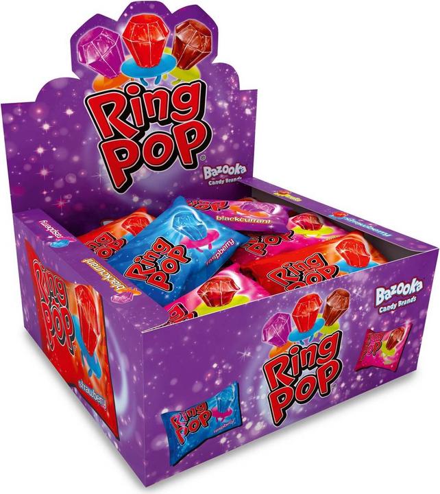 Immagine prodotto Bazooka Anello Pop (240 g)