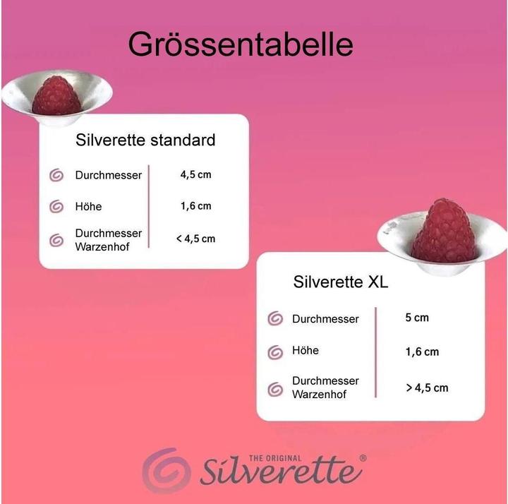 Produktbild Silverette Stillhütchen (XL)
