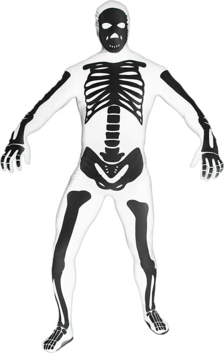 Produktbild Morphsuits Ganzkörperkostüm Skelett weiss (XL)