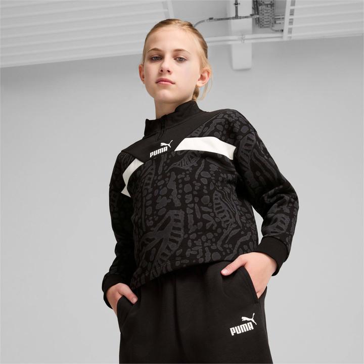 Actual product image Puma POWER HYPERNATURAL AOP Half-Zip FL G (164)