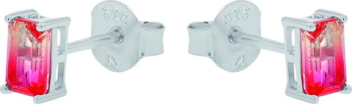 Immagine prodotto Amor Ohrschmuck für Damen, 925 Sterling Silber, Glas (Argento 925)