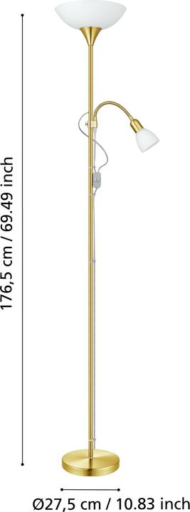Actual product image EGLO Up 2 (E14, E27)