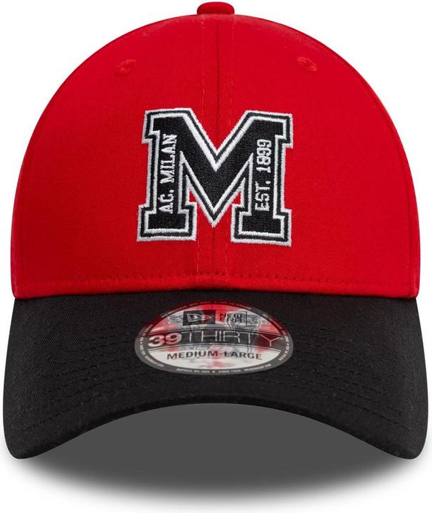 Image du produit New Era 39Thirty Stretch Cap - AC Milan black (M/L)