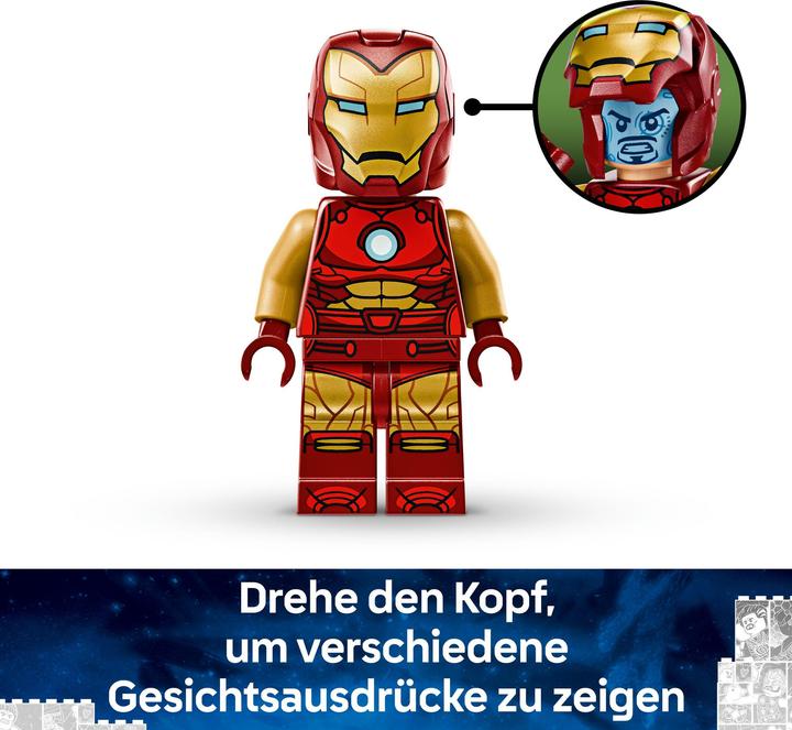 Actual product image LEGO Iron Man Mech vs. Ultron (76307, LEGO Marvel)