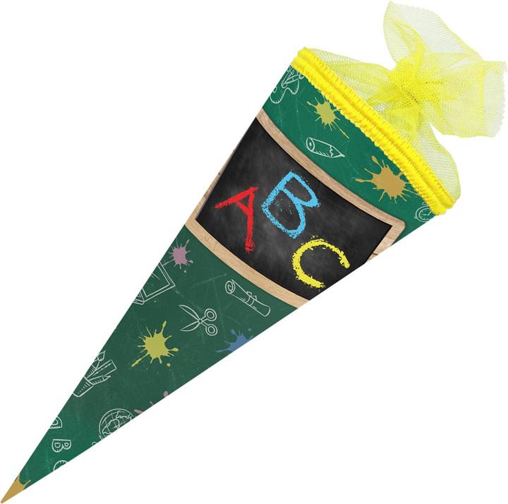 Produktbild Magni Nestler Schultüte Schulanfang Zuckertüte Einschulung Schulanfang Schule: Grösse: 22 cm rund