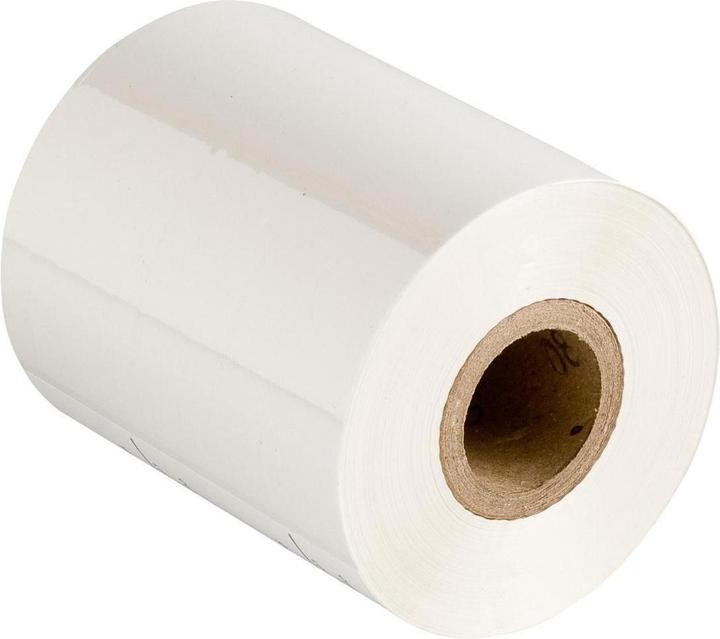 Produktbild Brady R-6702-WT, Premium Wachs-/Harz-Farbband, Weiss, 83.00 mm x 300.00 m