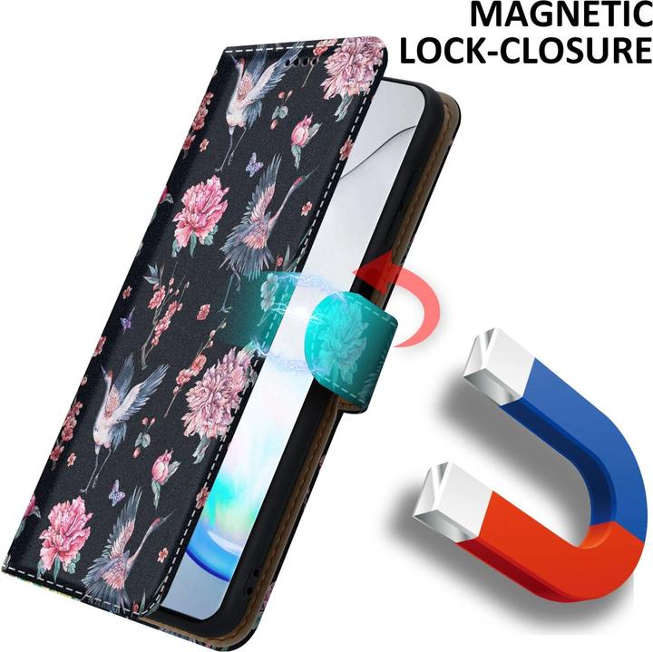 Actual product image Cadorabo Case Book Print (Samsung Galaxy Note 10 Plus)