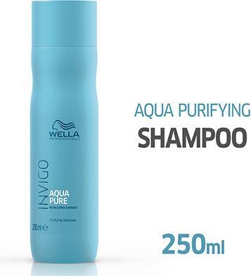 Produktbild Wella Invigo Balance - Aqua Pure Shampoo (250 ml, Flüssiges Shampoo)