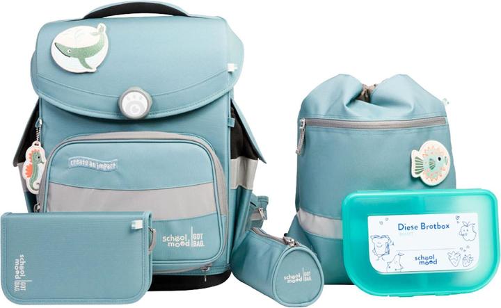 School-Mood Timeless Pro Schulranzen-Set 7-teilig (23.50 l)