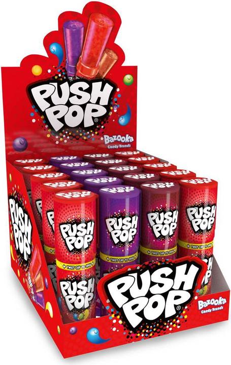 Image du produit Bazooka Push Pop (20 pcs, 300 g)