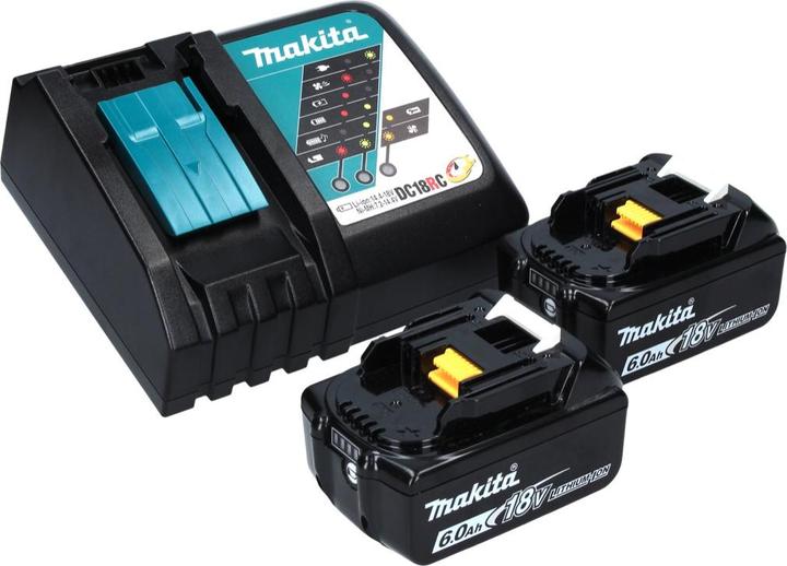 Productafbeelding Makita DUH 523 RG Accu heggenschaar 18 V 52 cm + 2x accu 6.0 Ah + lader (Draadloze heggenschaar)