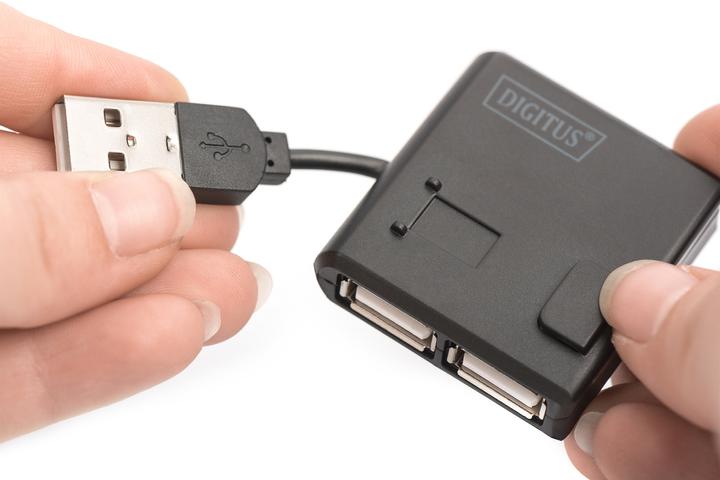Actual product image Digitus DA-70217 (USB-A, 4 Ports)