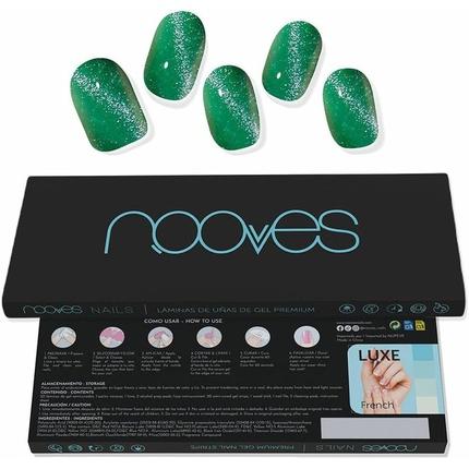 Nooves Cat Eye Green Nail Gel Sheets