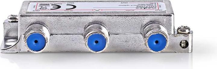 Immagine prodotto Nedis Splitter satellitare | 5 - 2400 MHz | 11,5 dB | Numero di ingressi: 1 | Numero di uscite: 4 | I (CAT8.1)