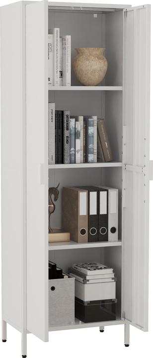 Image du produit VCM Stahl Schrank Büroschrank Flokas XL (60 x 35 x 180 cm)