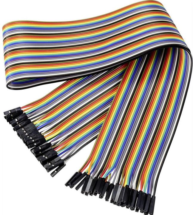 Produktbild Renkforce Drahtbrücken-Buchse - Drahtbrücken-Buchse 60 cm Flachkabel