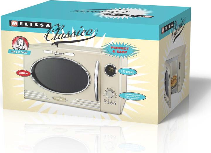 Actual product image Melissa Retro microwave grill (CH plug, 23 l)