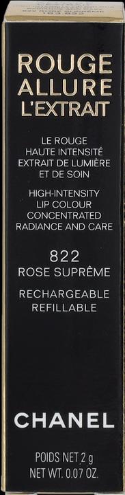 Actual product image Chanel Rouge Allure L'Extrait No 822 (822 Rose Suprême)