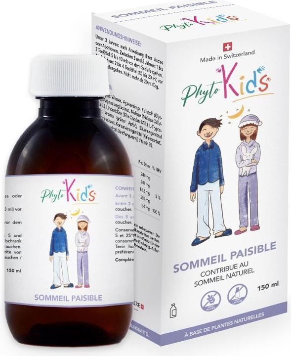 Produktbild Swiss Bionature PhytoKids Sirup Ruhiger Schlaf Fl 150 ml (1 Stück, Sirup, 201 g)