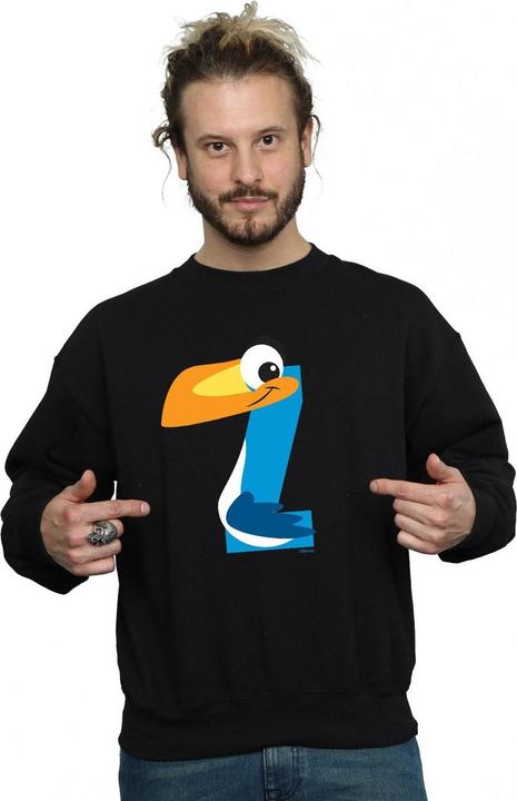Actual product image Disney Mens Alphabet Z Is For Zazu Sweatshirt (S)