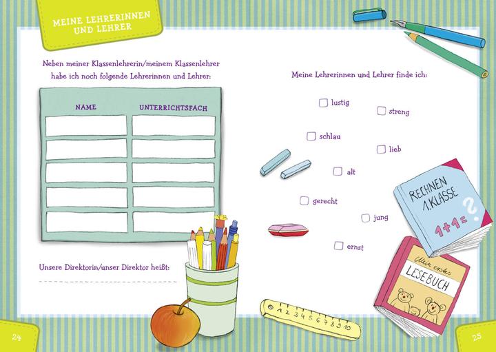 Produktbild Mein erster Schultag - M?dchen (Deutsch, Eintragbücher, 2020)