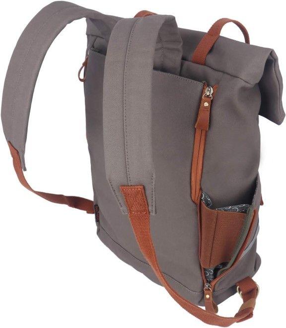 Produktbild Tourbon Wasserabweisende Canvas Velo Gepäckträgertasche & Rucksack (18 l, Gepäckträgertasche)